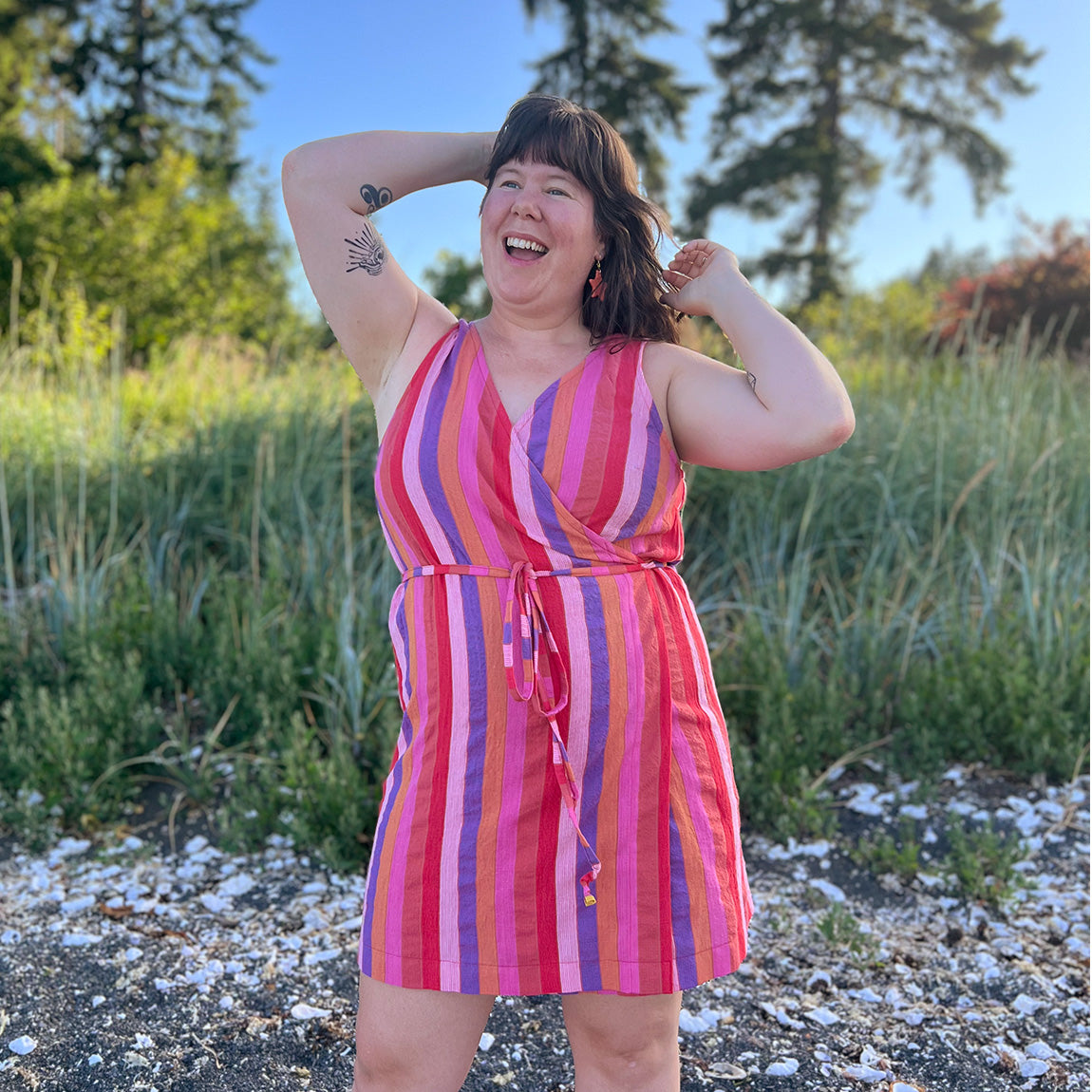 Lazo Wrap Dress Hack